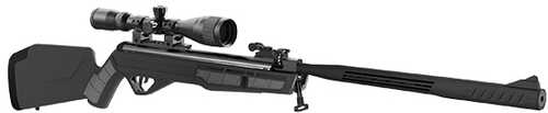 Crosman Mag-Fire Ultra Black Airgun Rifle .177 Cal With QuietFire And 3-9x40 AO Scope